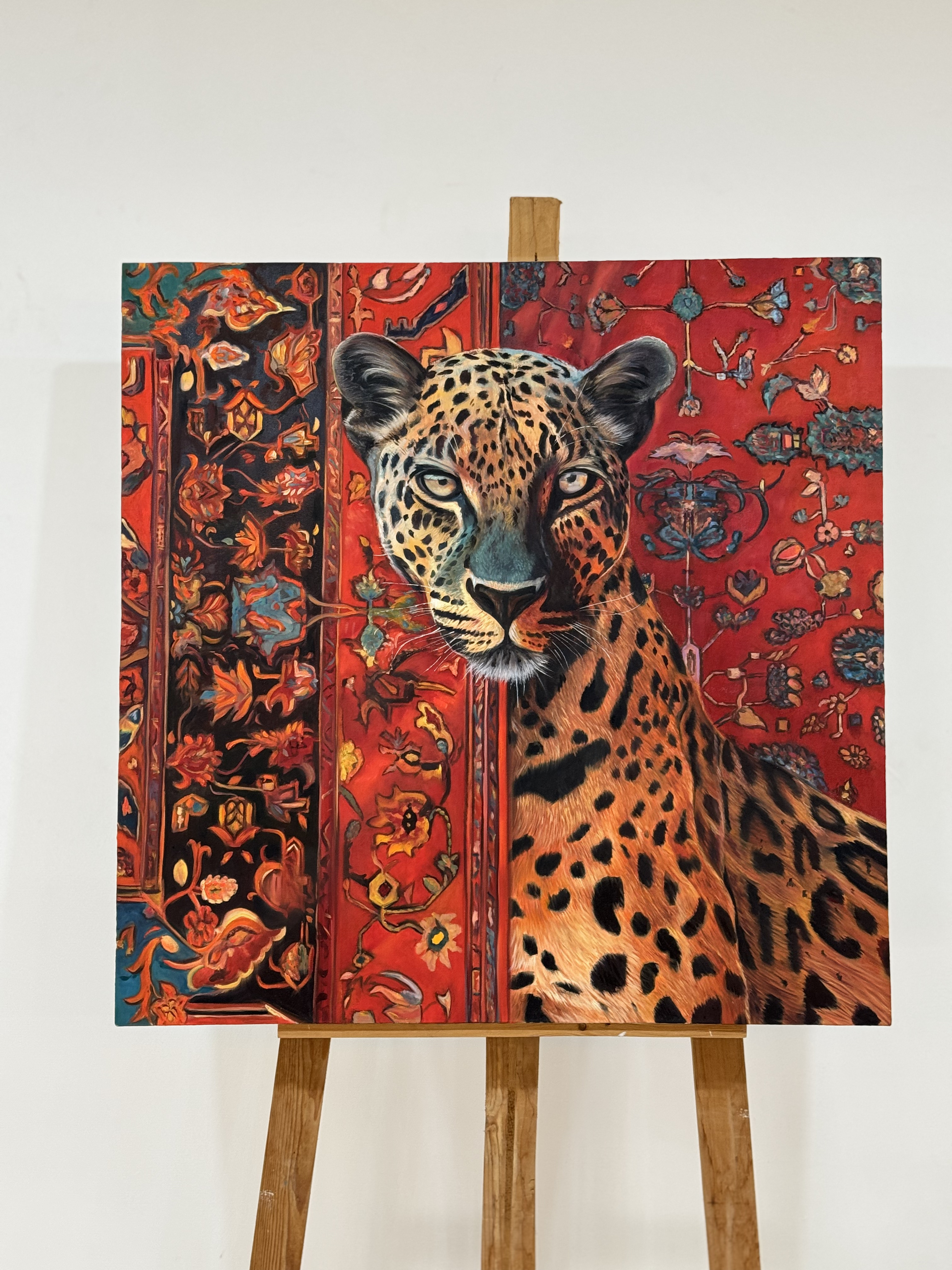 The Leopard and the Carpet - Original artwork
