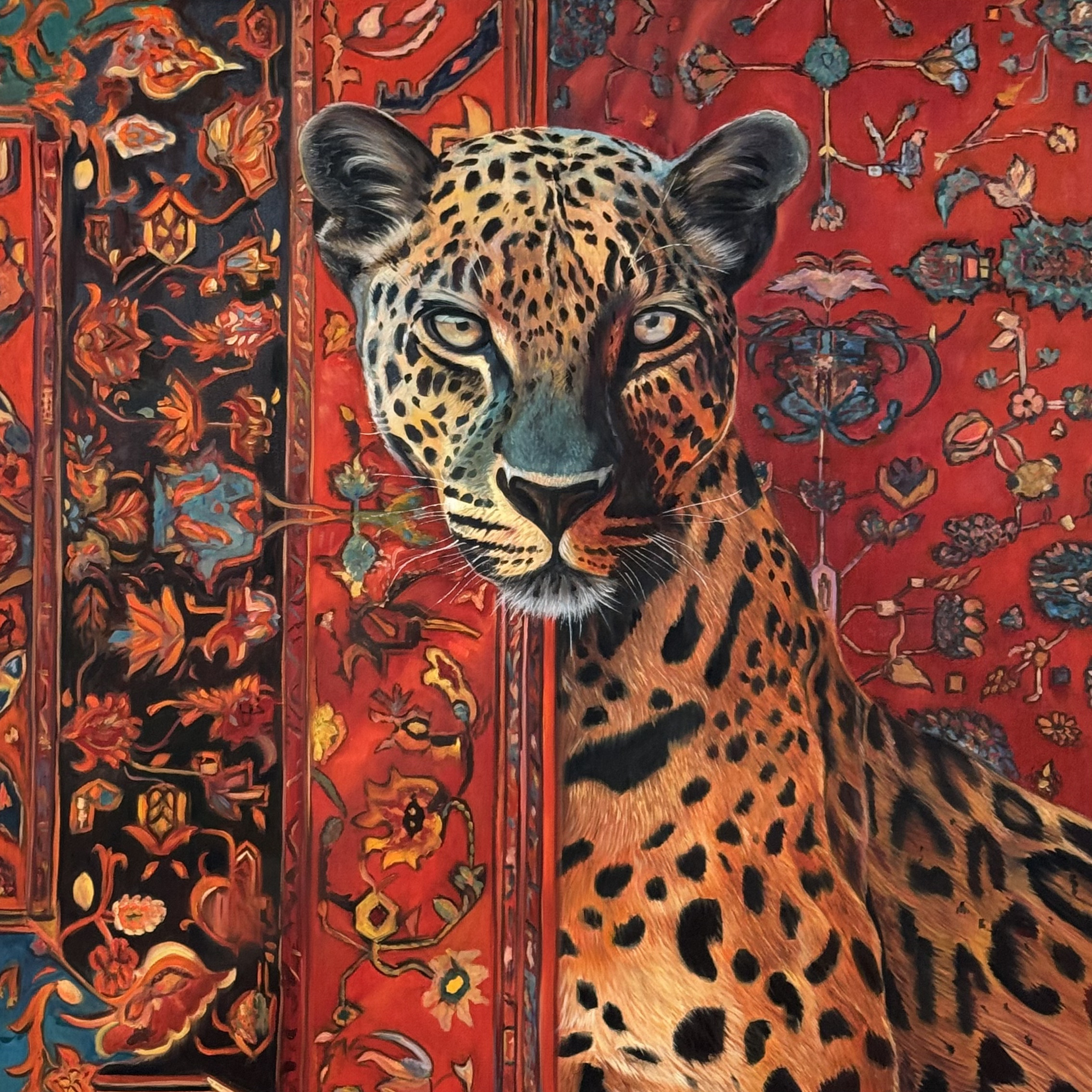 The Leopard and the Carpet - Original artwork - Thumbnail 3